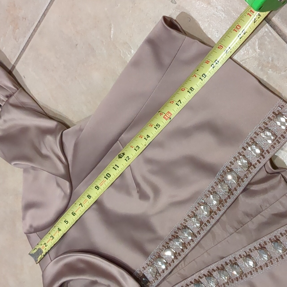 Cachet Blush Long Sleeve Dress with Embellished Jacket - Picture 9 of 10